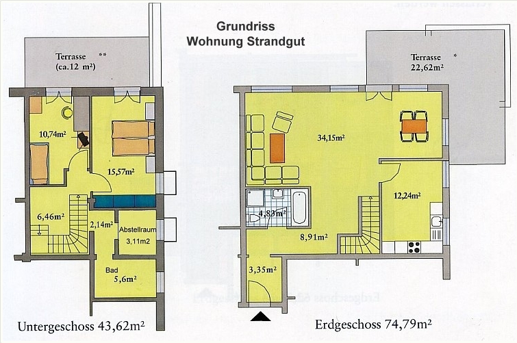 Grundriss Strandgut Laboe Grundriss